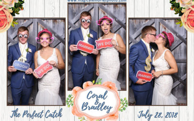 Coral and Bradley’s Wedding Photo Booth Rental | Spanish Fort AL